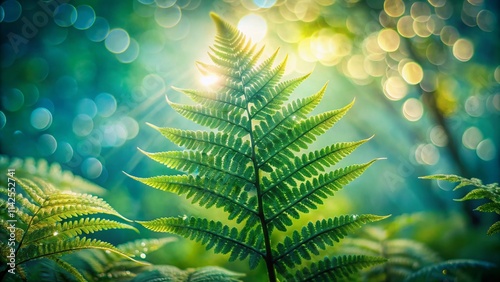 Wallpaper Mural Double Exposure Photography: Adlerfarn Fern, Nature, Botanical, Plant, Leaf, Green, Artistic, Surreal, Fantasy, Image Torontodigital.ca