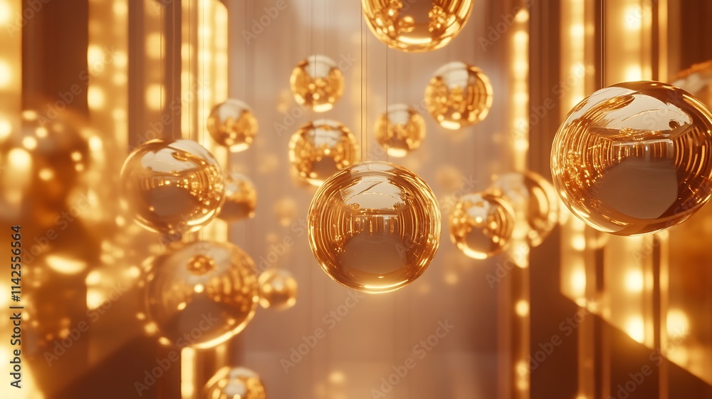 Golden World Illustration Featuring Elegant Metallic Tones and Luxurious Details Golden World Illustration Featuring Elegant Metallic Tones and Luxurious Details