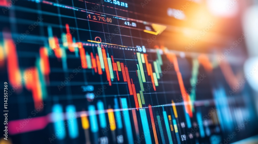 Dynamic Financial Data Visualization in Abstract Style Dynamic Financial Data Visualization in Abstract Style