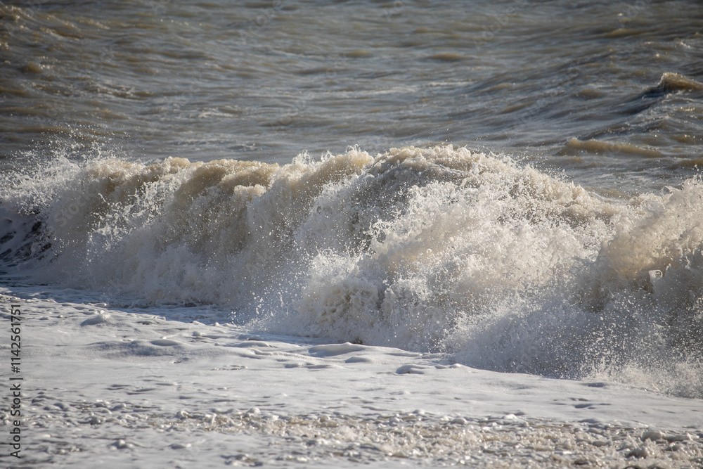 Seashore, small stones, sea wave. Marine background. Seashore, small stones, sea wave. Marine background.