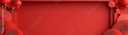 Red Festive Frame: Chinese ...