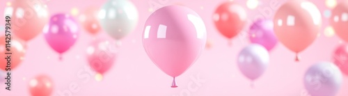 Pastel Balloons Celebration