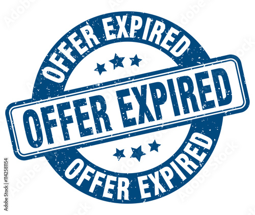 OFFER EXPIRED stamp