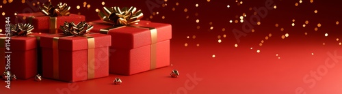Red Christmas Gifts with Go...