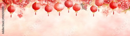 Red Lanterns & Cherry Bloss...