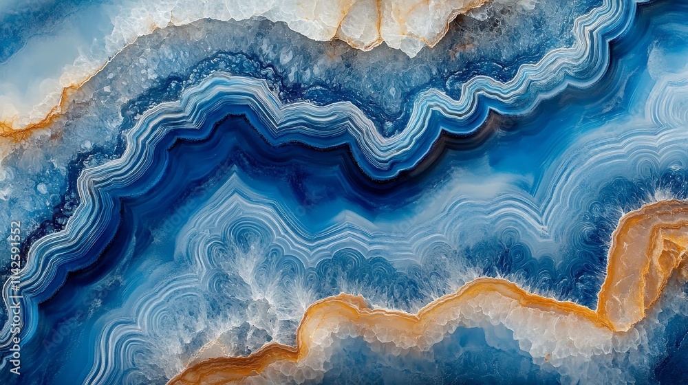 Close-up watercolor painting of a blue lace agate slab with intricate patterns, soft hues, and natural textures, highlighting the gemstone's beauty in a serene, artistic representation. Close-up watercolor painting of a blue lace agate slab with intricate patterns, soft hues, and natural textures, highlighting the gemstone's beauty in a serene, artistic representation.