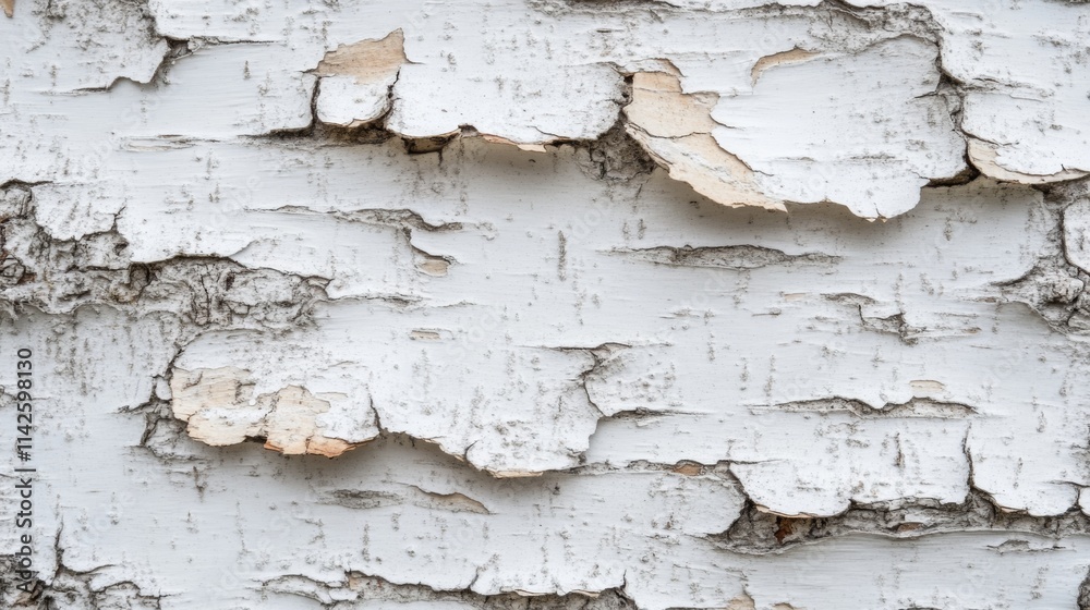 Peeling White Birch Tree Bark Texture Closeup Peeling White Birch Tree Bark Texture Closeup