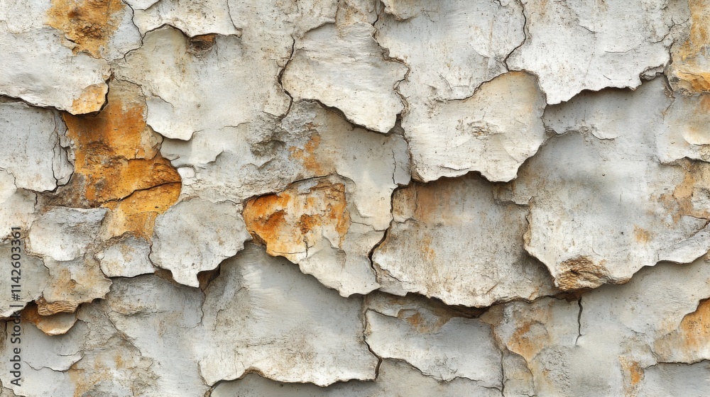 Cracked and Peeling White and Orange Paint Texture Cracked and Peeling White and Orange Paint Texture