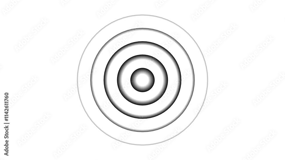 Abstract Lighting radio Wave Diffusion Animation, Circle Looping Animation, Abstract Lighting radio Wave Diffusion Animation, Circle Looping Animation,