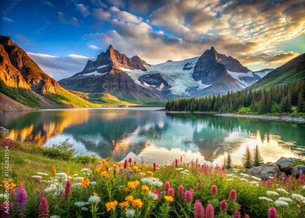 Φωτογραφία Glacier National Park Photography: Majestic Mountains, Scenic Lakes, Hiking Trai