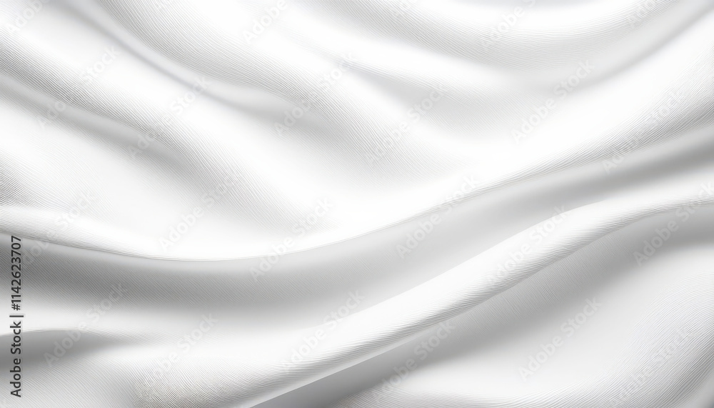 Obraz premium A clean white seamless backdrop texture featuring soft shadows, providing a minimalist and versatile background ideal for photography, product displays, and creative projects. 