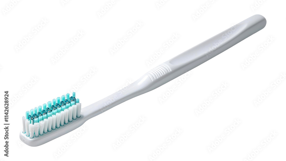 A toothbrush with soft bristles, designed for effective dental cleaning and oral hygiene. A toothbrush with soft bristles, designed for effective dental cleaning and oral hygiene.