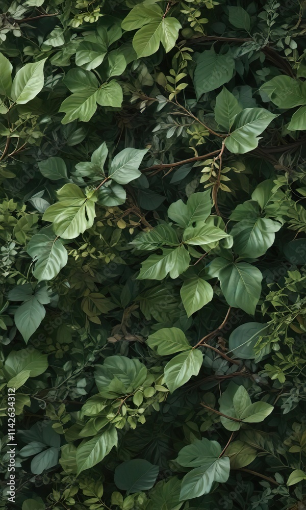 Nature-inspired abstract pattern with leaves and branches, botanical prints, abstract patterns Nature-inspired abstract pattern with leaves and branches, botanical prints, abstract patterns