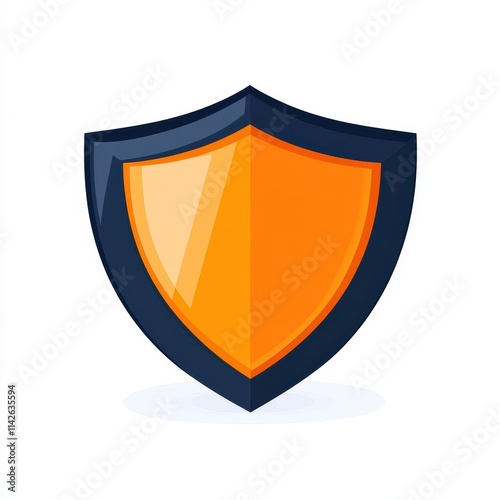 Free Download Stylized Shield Icon on a Clean White Background Representing Protection Security and Strength with a Modern Aesthetic for Various Design Applications - GFXLoad