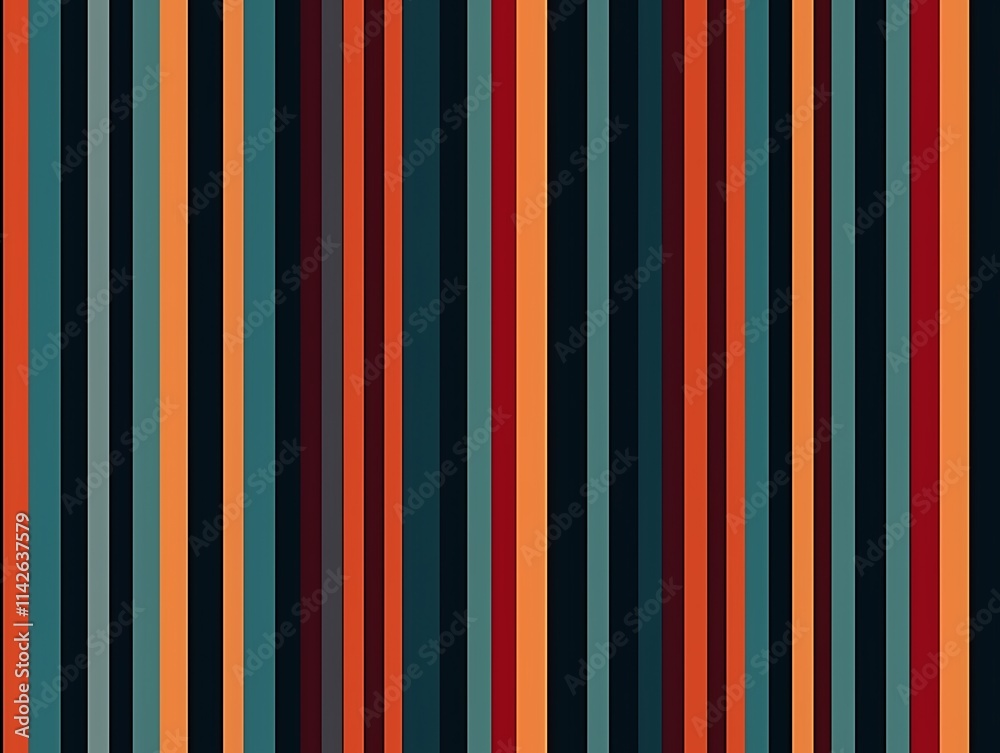 Obraz premium Abstract Vertical Stripes Pattern Design