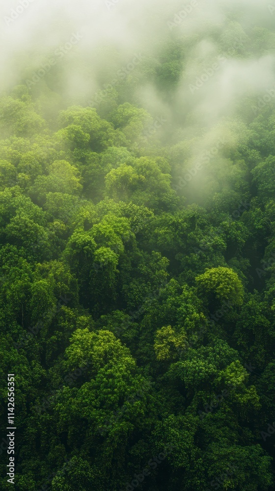 Captivating Tropical Rainforest Canopy: Nature's Carbon Sink Captivating Tropical Rainforest Canopy: Nature's Carbon Sink