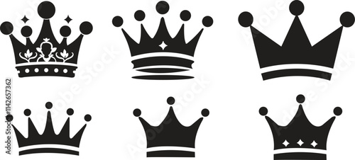 crown icon set