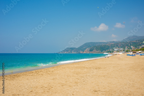 Fototapeta Naklejka Na Ścianę i Meble -  beautiful views of alanya Türkiye for background