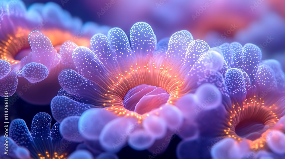 Abstract texture resembling underwater coral formations in vibrant shades, evoking marine life ::2 coral formations, marine aesthetics, vibrant colors, textural intrigue Abstract texture resembling underwater coral formations in vibrant shades, evoking marine life ::2 coral formations, marine aesthetics, vibrant colors, textural intrigue