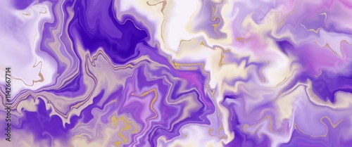 Abstract marble pattern in shades of Purple, white and gold. Perfect for creating a luxurious and elegant background for design.ไม่มีชื่อ