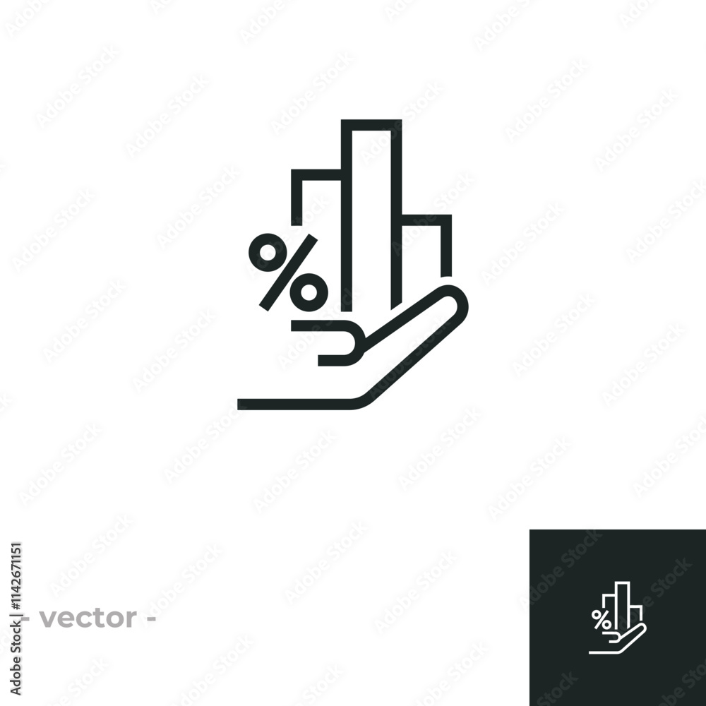 Cost optimization icon isolated on white background. Vector illustrations are made with vector-based software, not AI generated results. Cost optimization icon isolated on white background. Vector illustrations are made with vector-based software, not AI generated results.