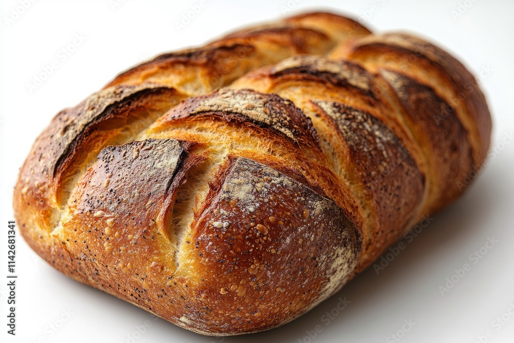 Artisan loaf of freshly baked rustic bread Artisan loaf of freshly baked rustic bread