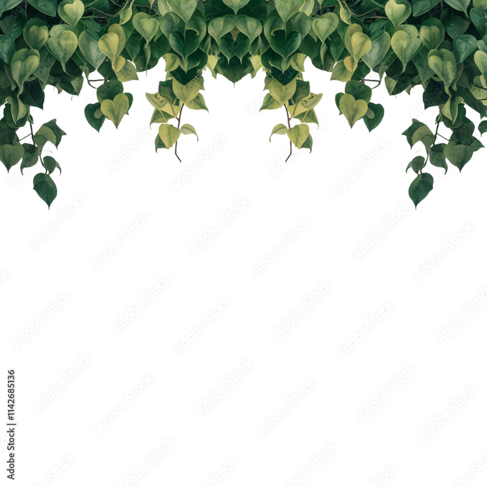 Green Vine Border: An enchanting border of lush green foliage creates a natural, organic framework, perfect for framing your message or design. Green Vine Border: An enchanting border of lush green foliage creates a natural, organic framework, perfect for framing your message or design.