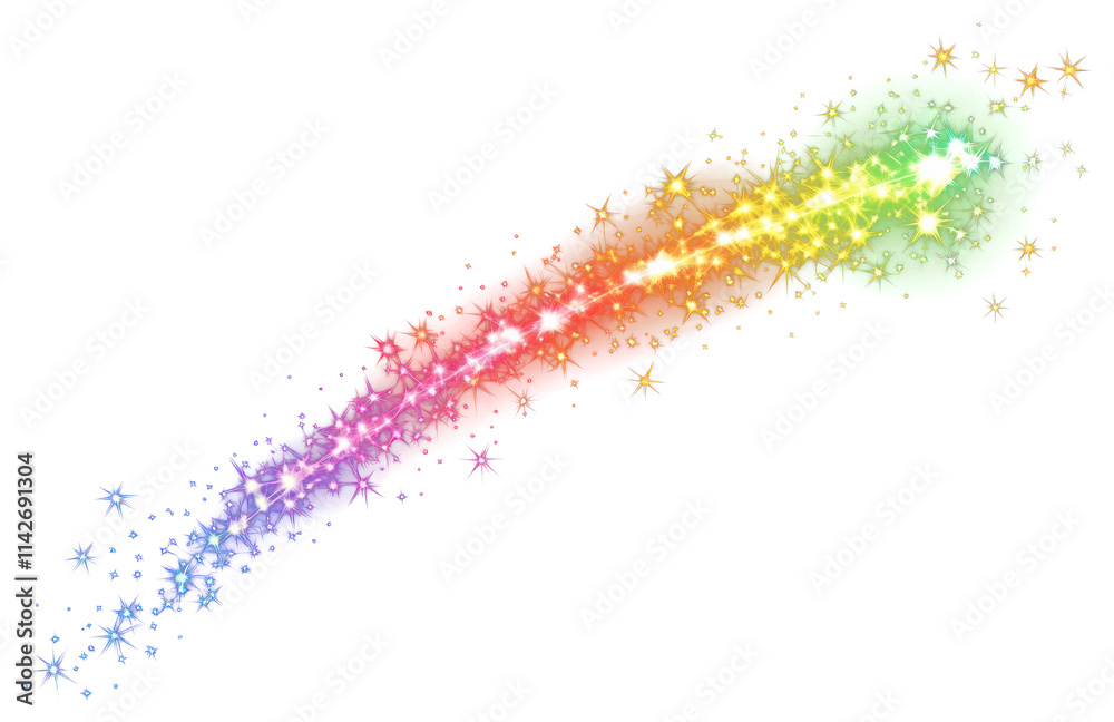 PNG Cute transparent light effect colorful sparkles rainbow. PNG Cute transparent light effect colorful sparkles rainbow.