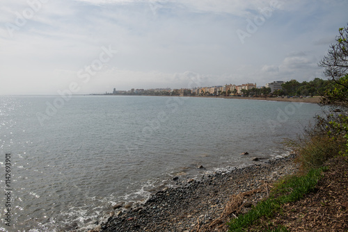 Estepona beach in November.