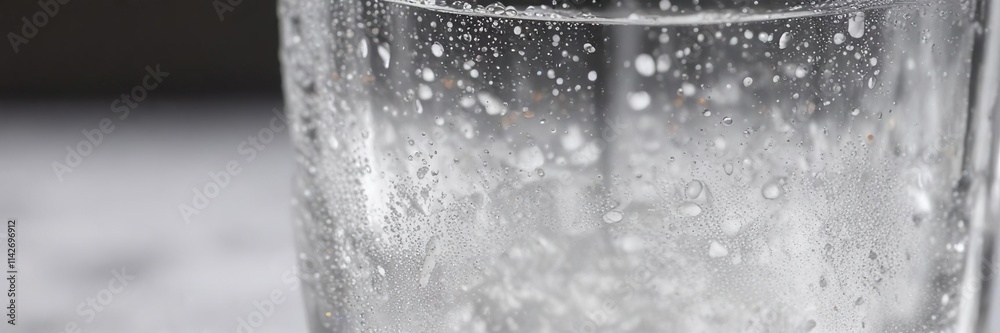 Close-up of white acrylic tumbler with condensation droplets, water droplets, thirst-quenching, chilled Close-up of white acrylic tumbler with condensation droplets, water droplets, thirst-quenching, chilled