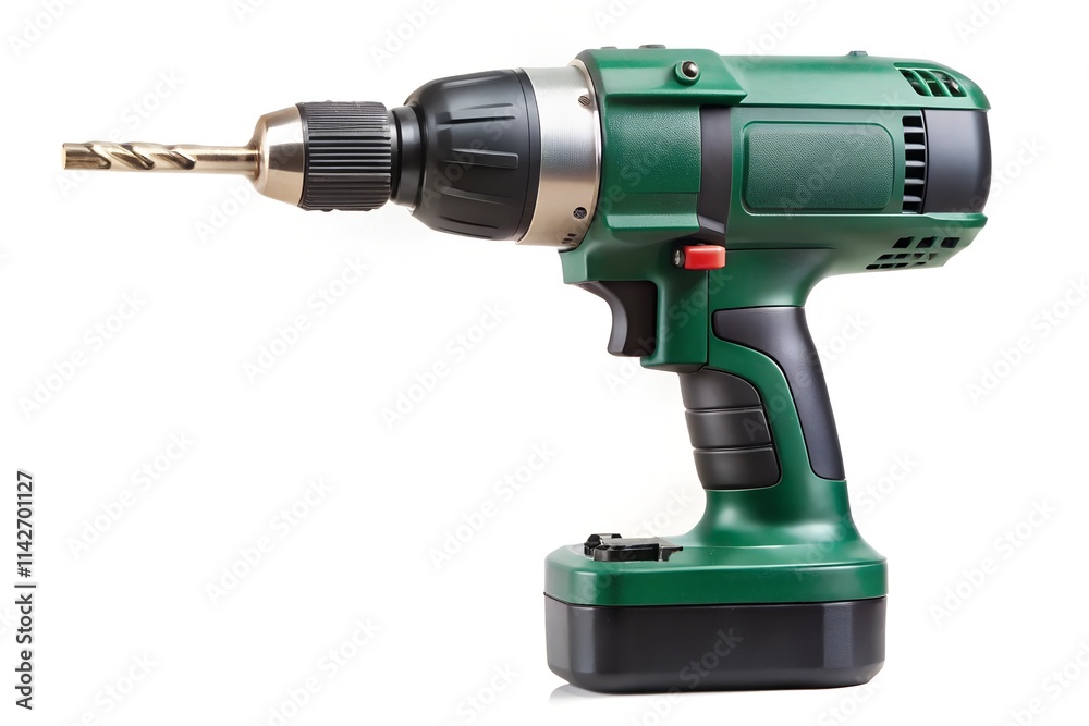 electric drill isolated on white electric drill isolated on white