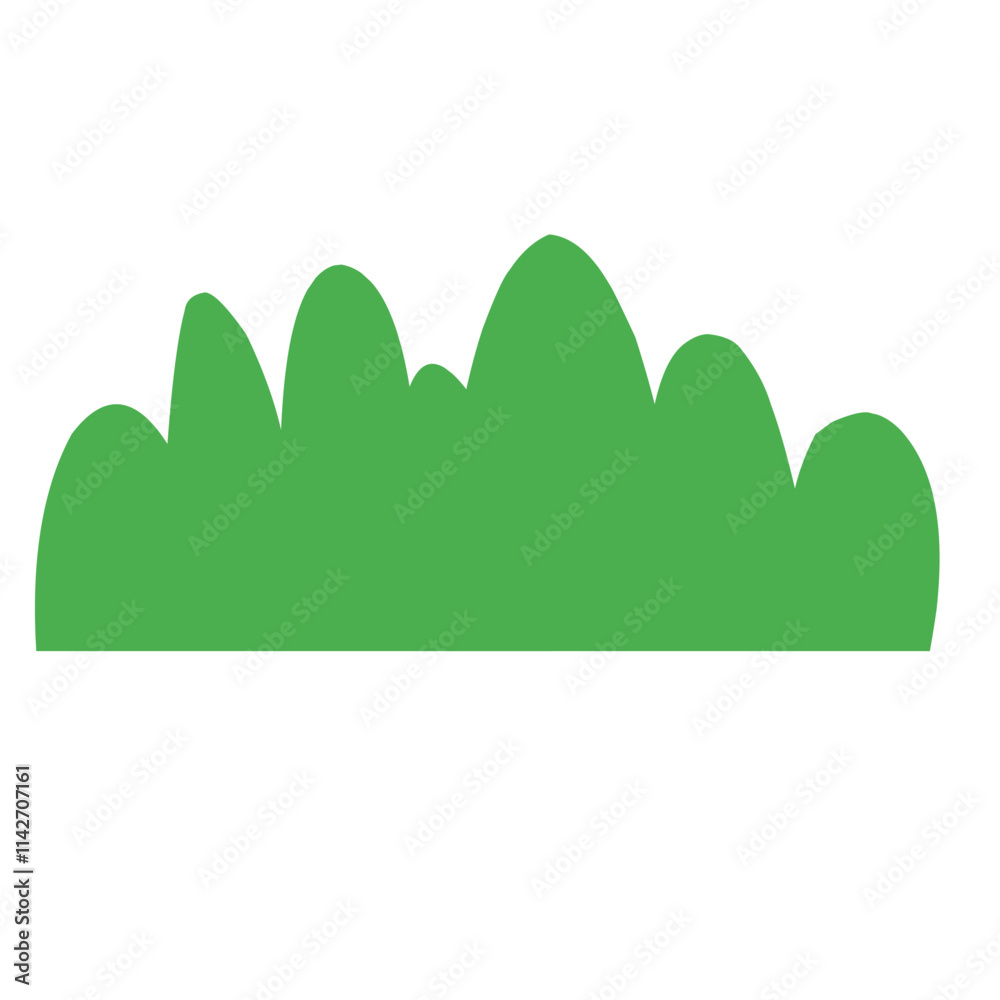 Hand Drawn Bush Vector Hand Drawn Bush Vector