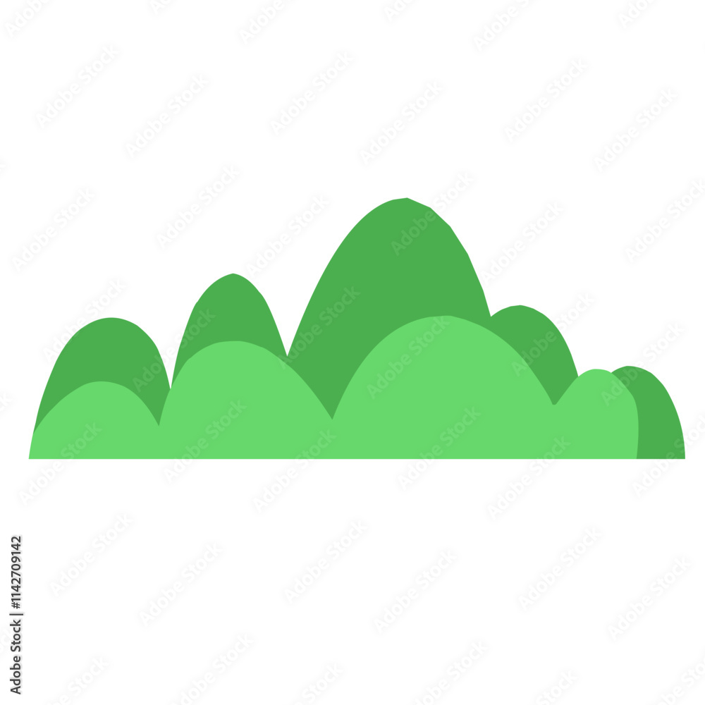 Hand Drawn Bush Vector Hand Drawn Bush Vector