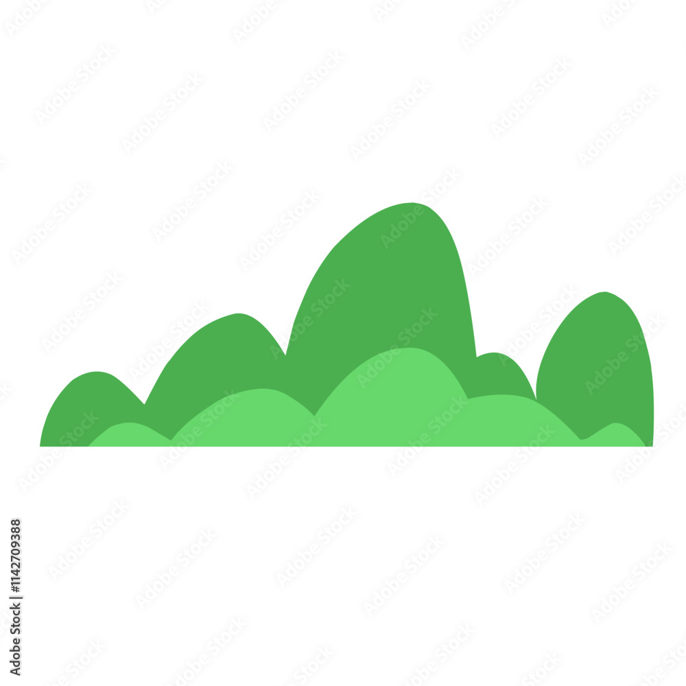 Hand Drawn Bush Vector Hand Drawn Bush Vector