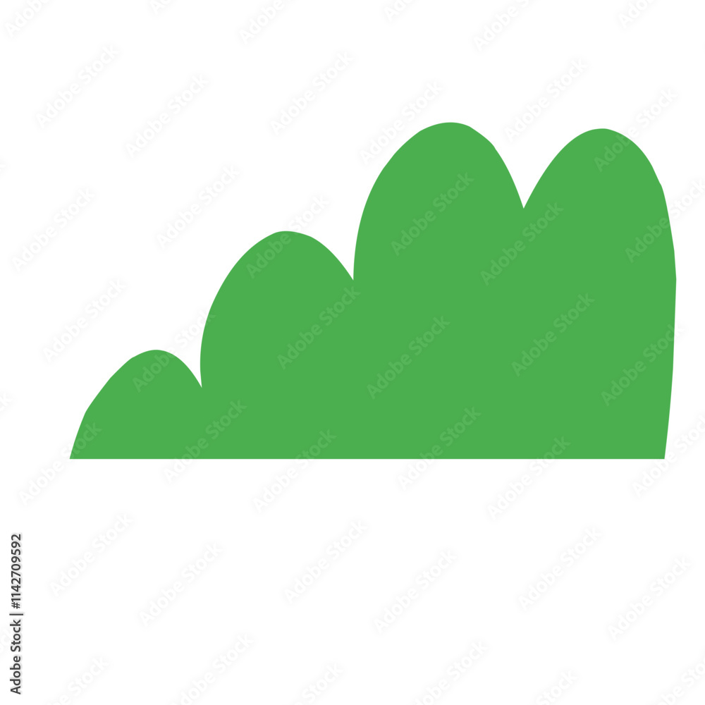 Hand Drawn Bush Vector