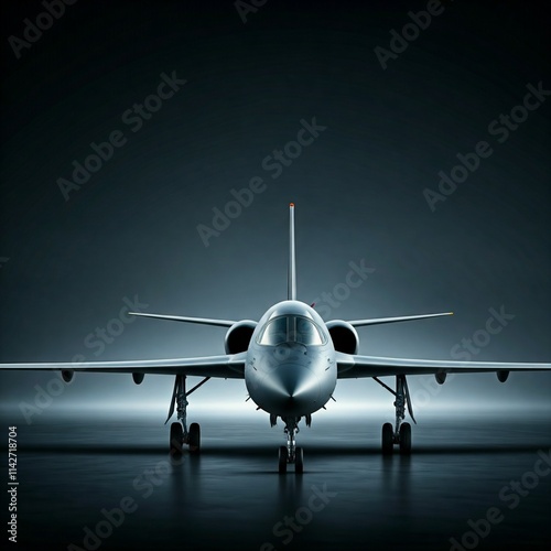 airplane on the ground
