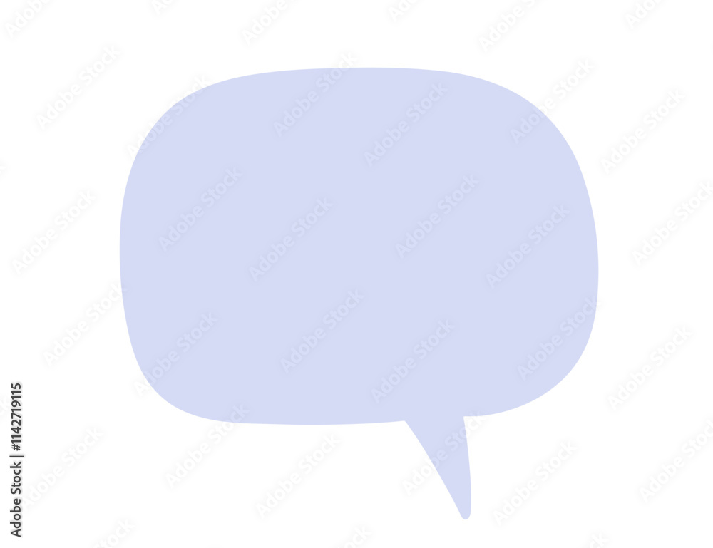 Chat Speech Bubble Message Text Cloud Vector Shape Chat Speech Bubble Message Text Cloud Vector Shape