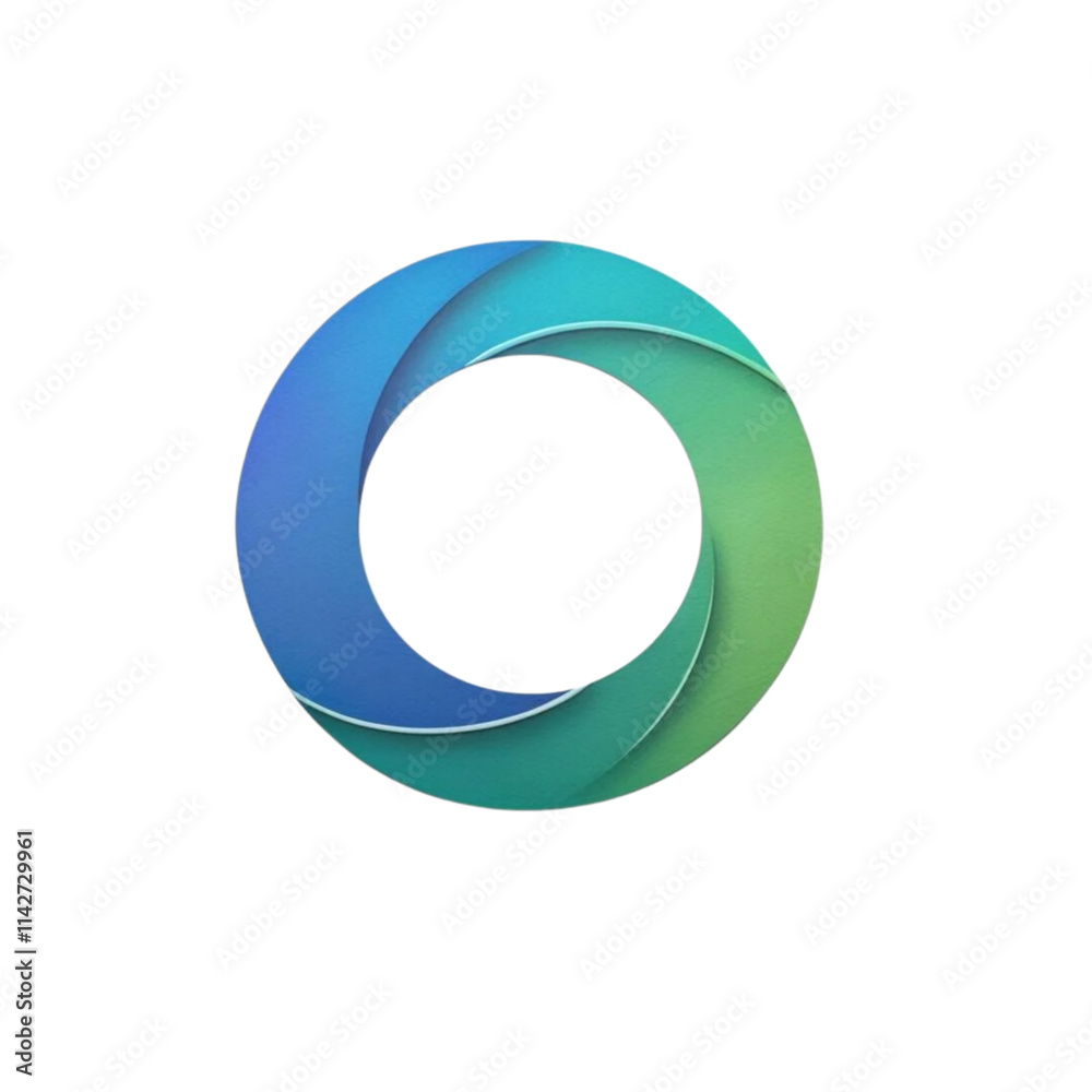 abstract 3d circle abstract 3d circle