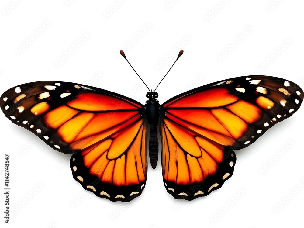 Fototapeta premium butterfly isolated on white