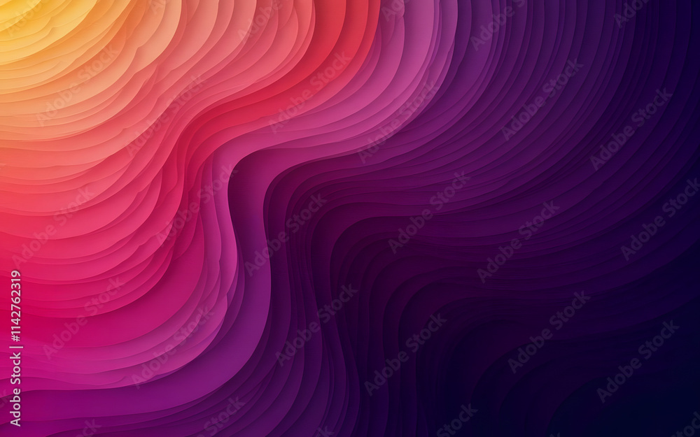 Obraz premium A photo of a vibrant abstract gradient background.