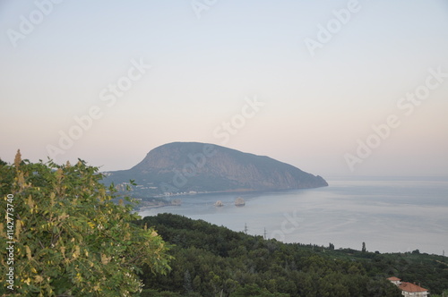 Crimea sea side, bear's mountain, Ayu-Dag