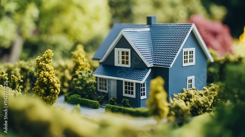 Dream House Miniature in Lush Greenery photo