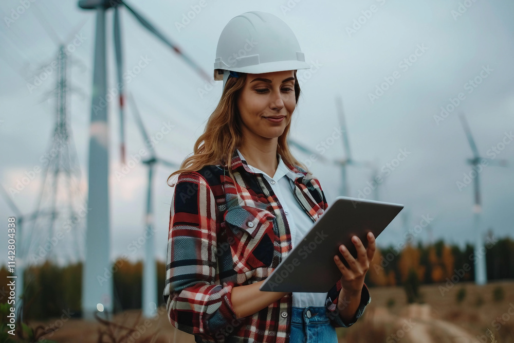 Construction worker in uniform and safety equipment generative AI Construction worker in uniform and safety equipment generative AI