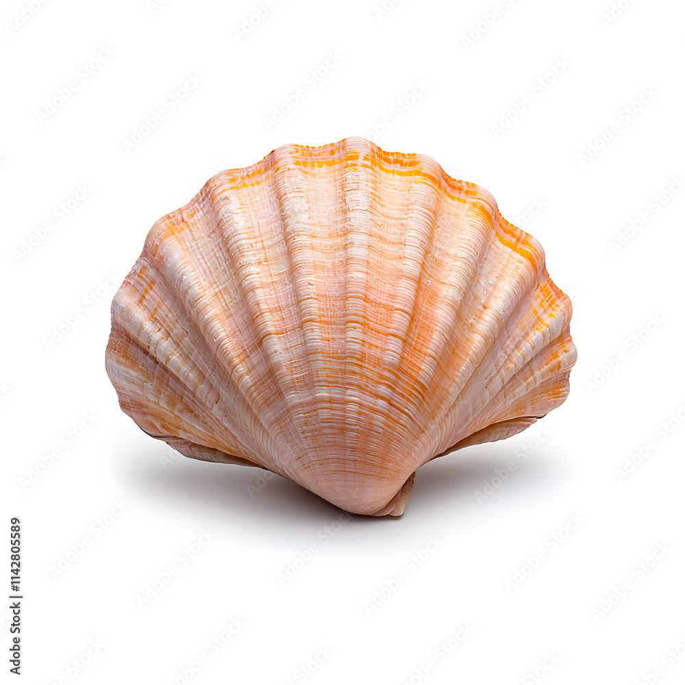 Sea shell isolated on white background Sea shell isolated on white background