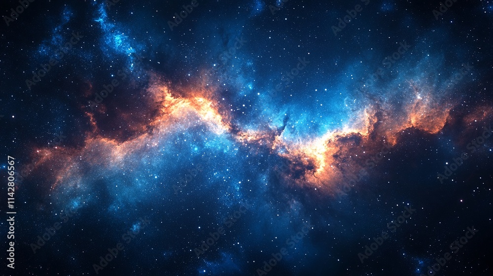 A stunning photograph of the galaxy, with vibrant colors and patterns. A stunning photograph of the galaxy, with vibrant colors and patterns.