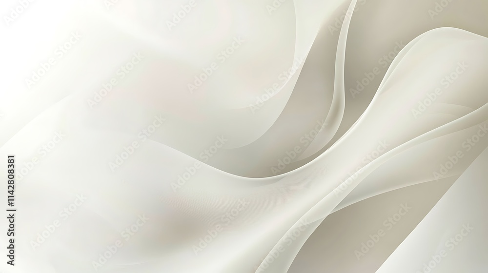 Obraz premium Abstract Beige Wave Design Background Image