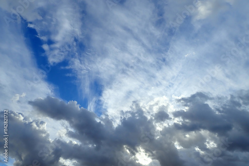 Colorful cloudscape