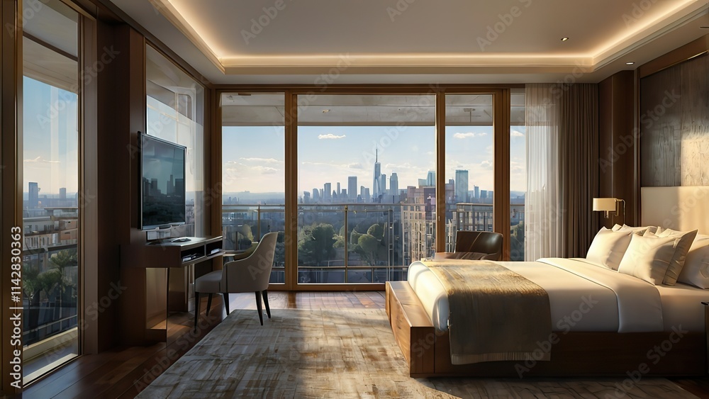 Obraz premium illustration of a cozy reading corner interior design