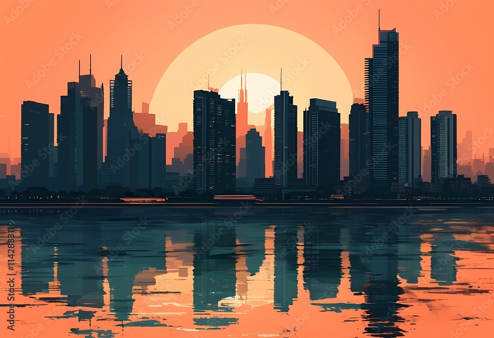 Obraz premium Mumbai skyline