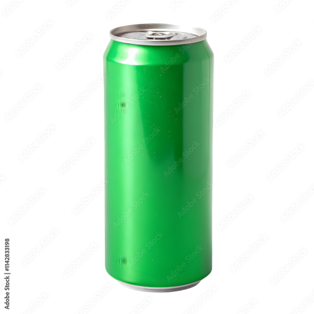 green blank energy drink soda on transparent background green blank energy drink soda on transparent background